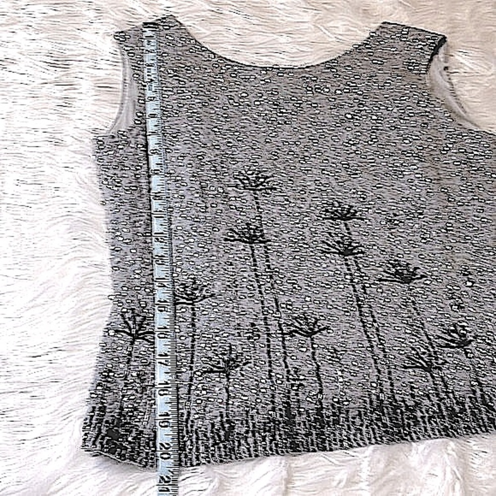 Vintage HOUSE OF GOLD Beaded and Sequined Sleeveless Top - Picture 6 of 10